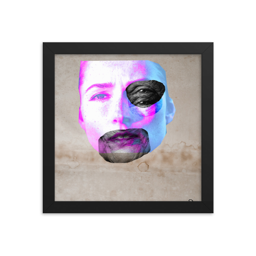 Fear Of Ageing' Framed poster