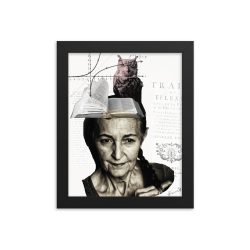 'Wisdom' Framed poster digital art , Ageism