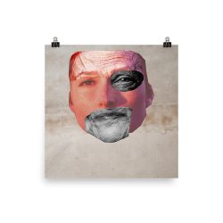 Fear of Age' Collage Poster