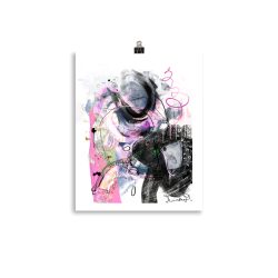 Abstract Drawing Poster