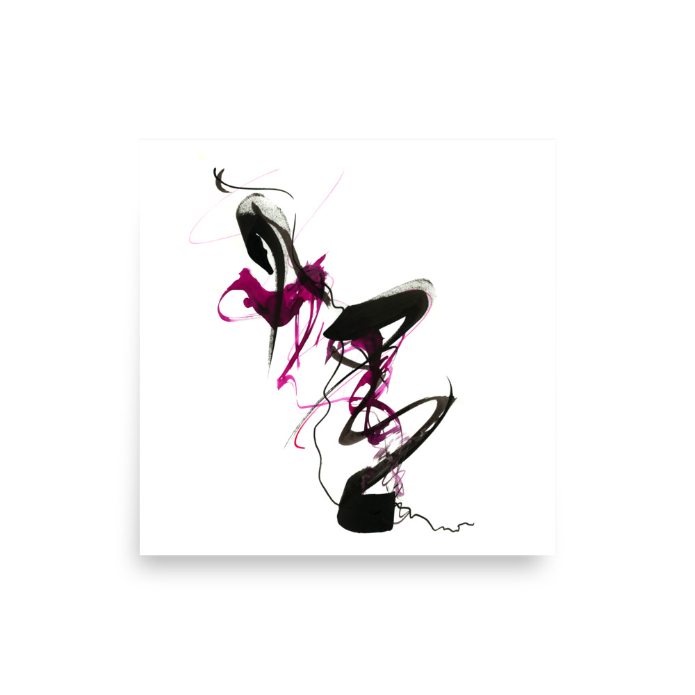 'Lockdown' Abstract Poster - Image 4