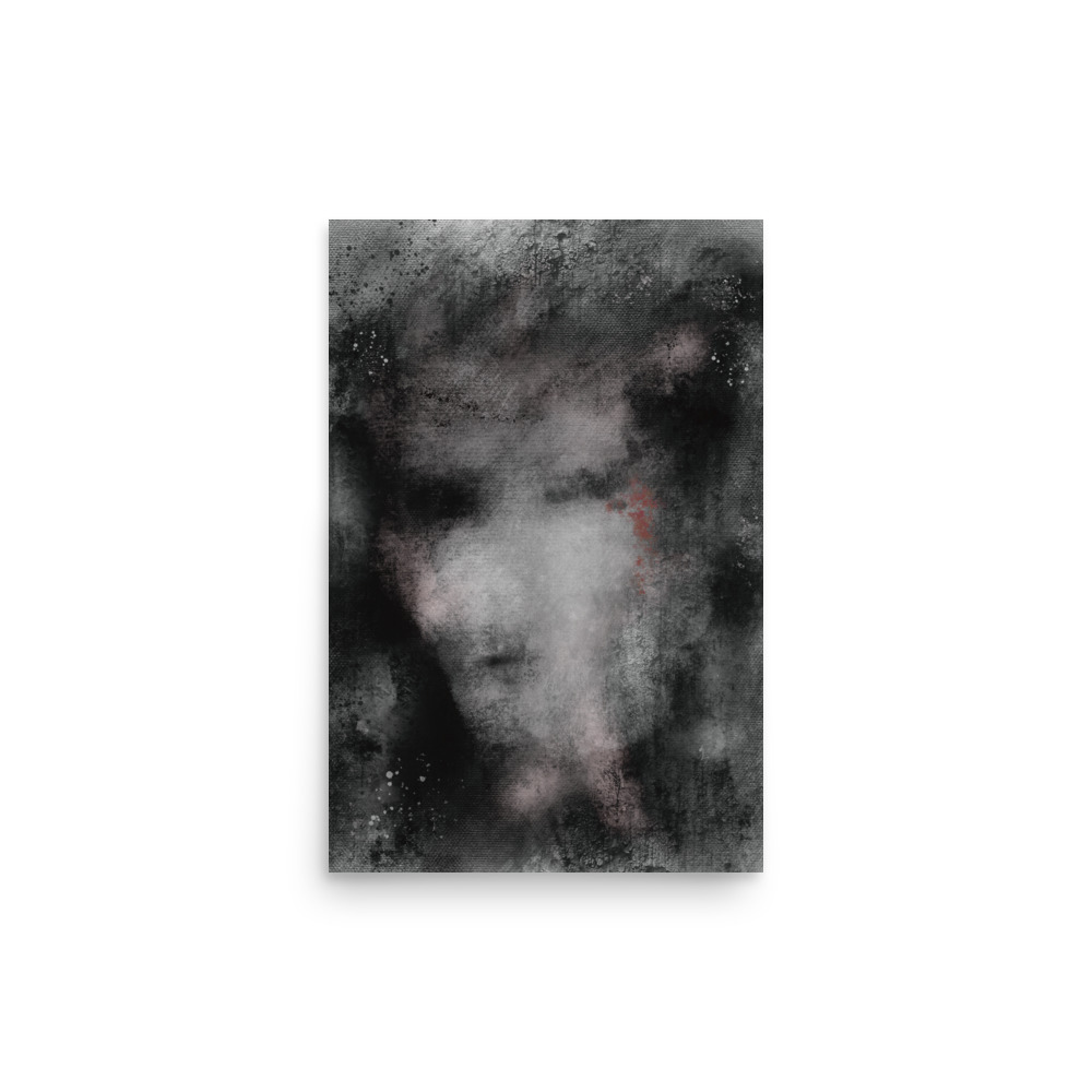 Abstract Drawing 'Unsettled' Poster - Image 4