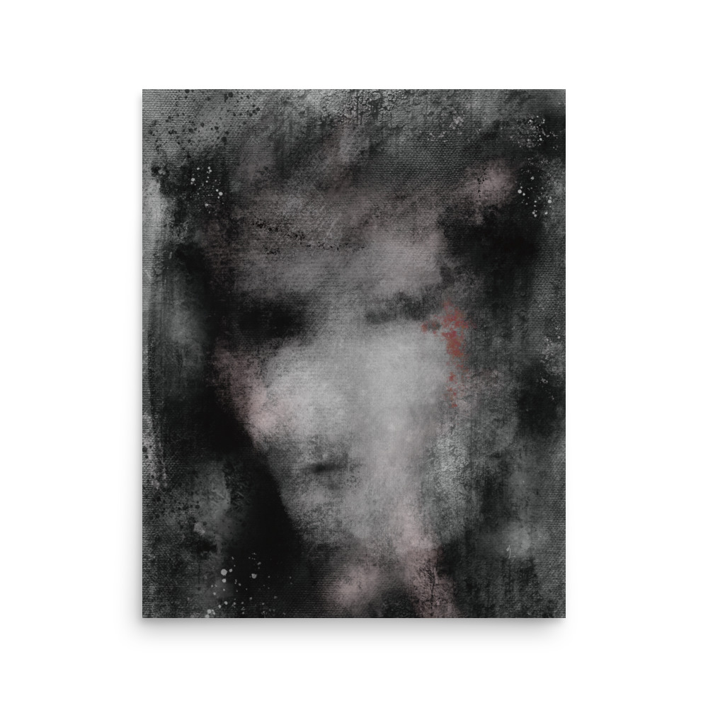 Abstract Drawing 'Unsettled' Poster - Image 5