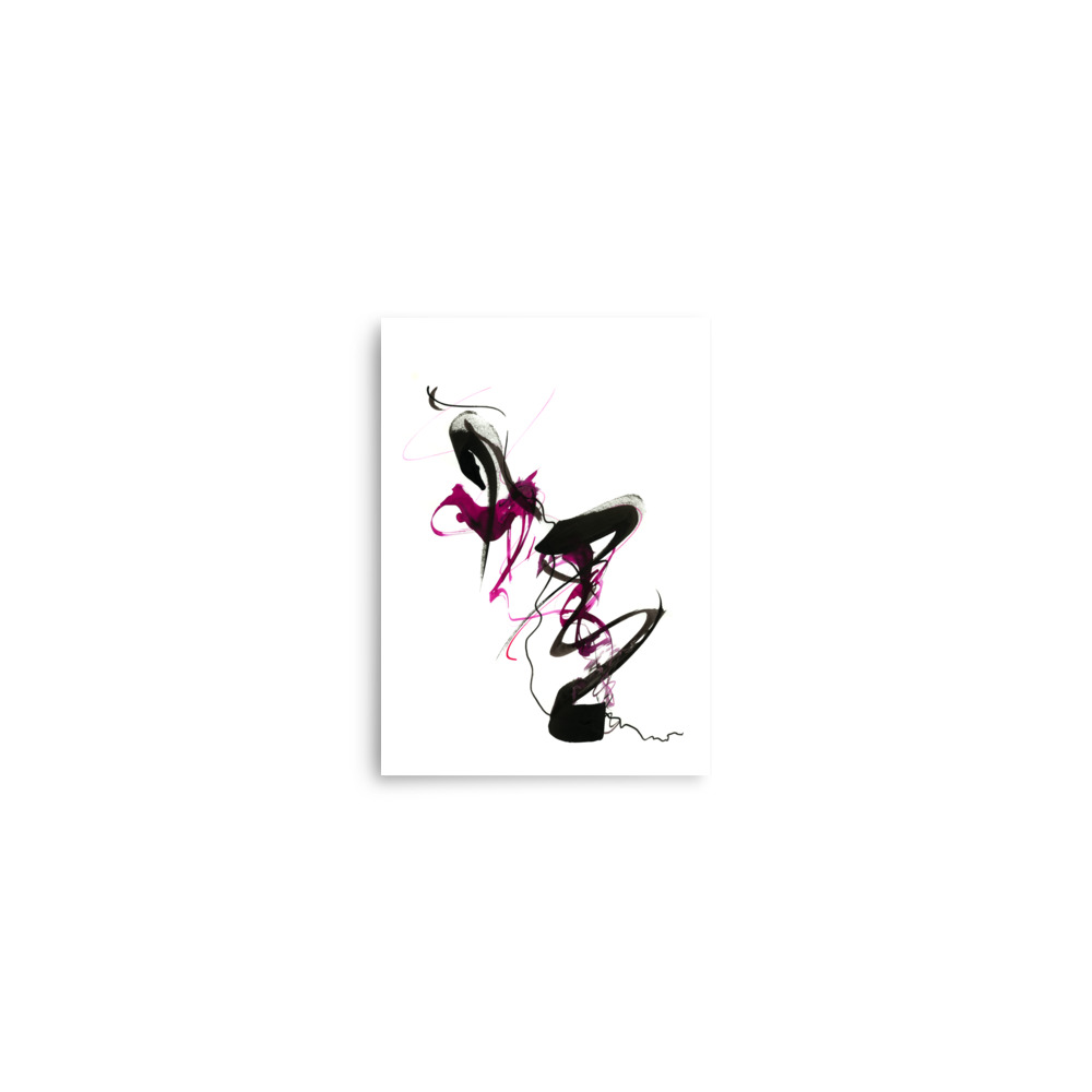 'Lockdown' Abstract Poster