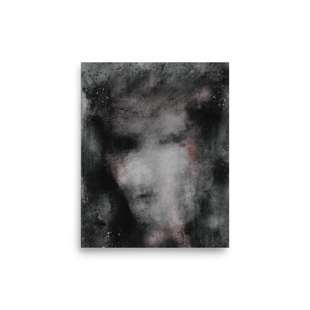 Abstract Drawing 'Unsettled' Poster - Image 2