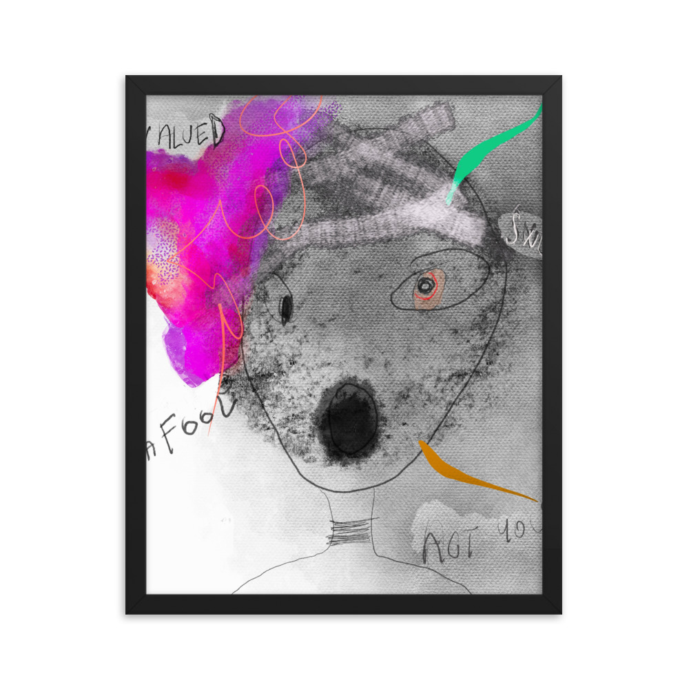 The Fool Framed photo paper poster digital art - Image 8