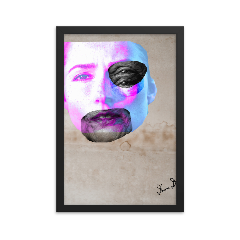 Fear Of Ageing' Framed poster - Image 15