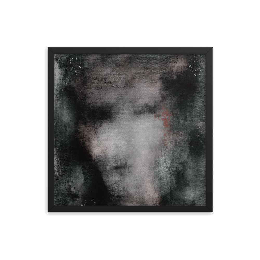 'Uneasiness' Abstract Paint, Framed poster, Digital Paint - Image 6