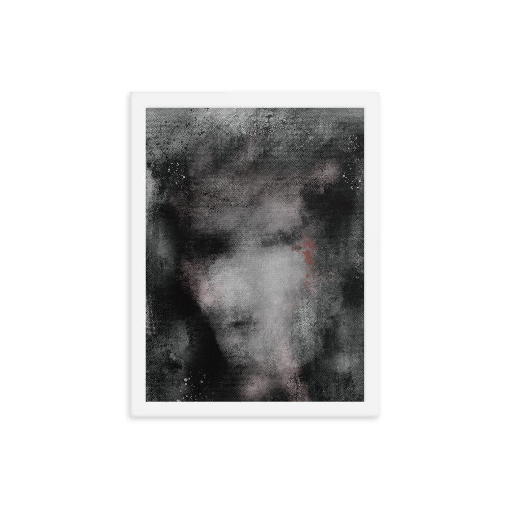 'Uneasiness' Abstract Paint, Framed poster, Digital Paint - Image 10