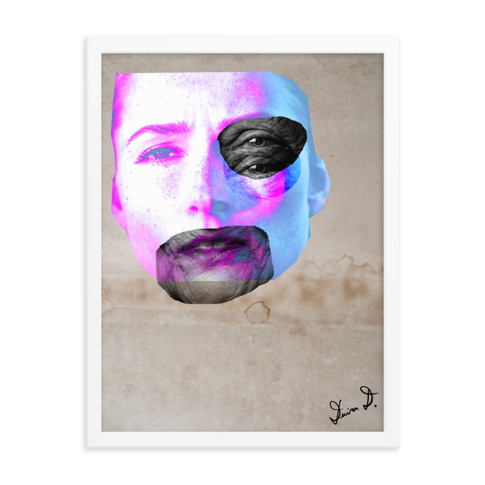 Fear Of Ageing' Framed poster - Image 18