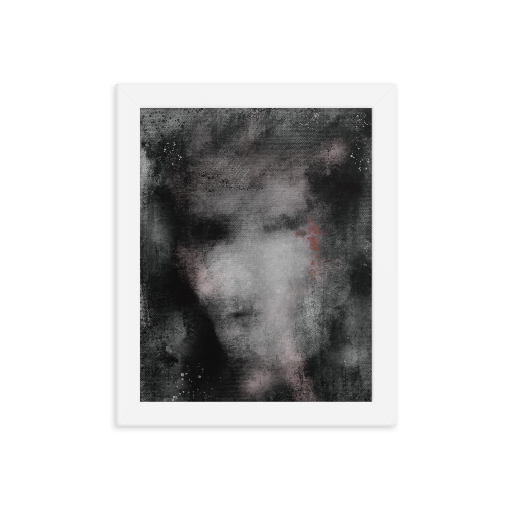 'Uneasiness' Abstract Paint, Framed poster, Digital Paint - Image 8
