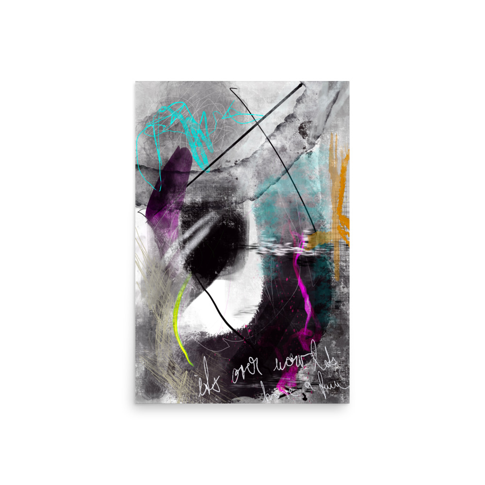 Abstract Drawing Poster - Image 4